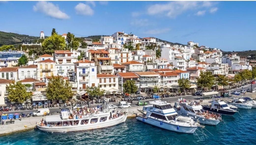 Meltemi Hotel Skiathos Town Bagian luar foto